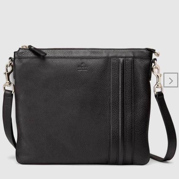 Gucci Bags Gucci Black Messenger Bag Medium Poshmark